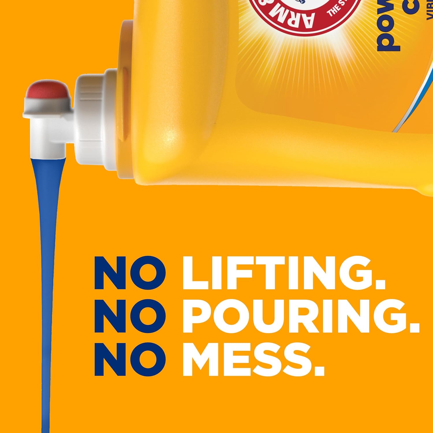 ARM & HAMMER Liquid Laundry Detergent, Clean Burst Fresh, 170 fl oz, 170 Loads - Image 10